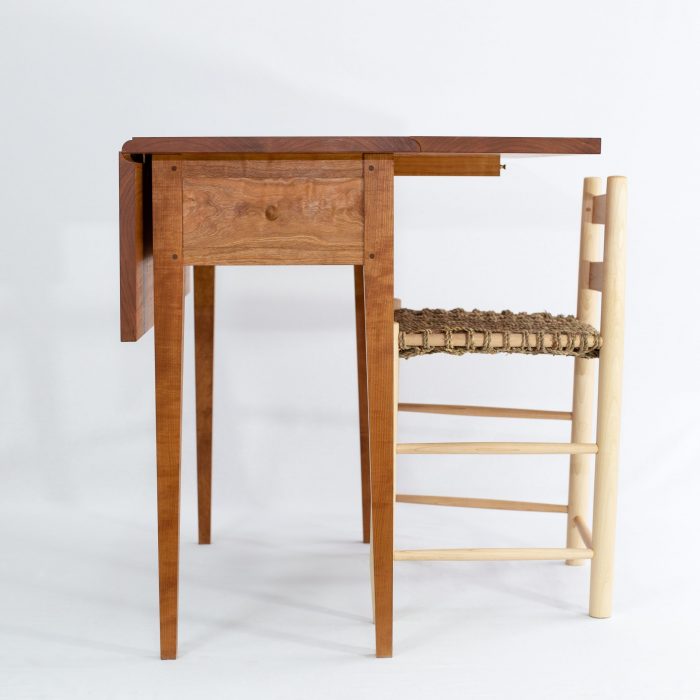 silla mesa plegable madera