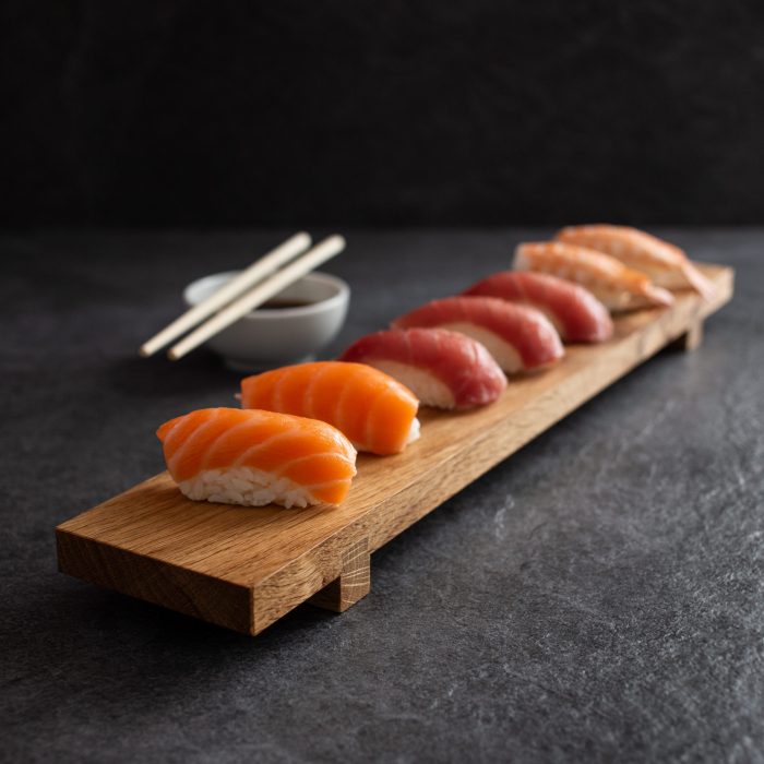 tabla de servir sushi